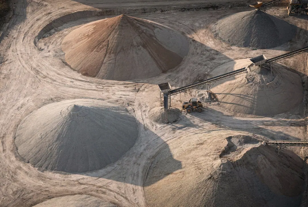 Volumetric & Stockpile Surveys — sample aerial capture